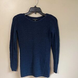 Rachel Zoe small navy long sleeve top